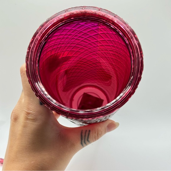 Starbucks Tumbler - 2021 Release Red Shinning Diamond Studded Cup No lid - Picture 2 of 3